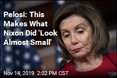 Pelosi: What Trump Did Is &#39;Bribery&#39;