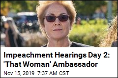 Ex-Ambassador to Speak in Day 2 of Impeachment Hearings