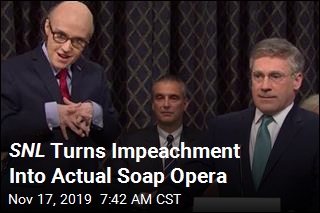 SNL Turns Impeachment Into Actual Soap Opera