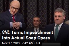 SNL Turns Impeachment Into Actual Soap Opera