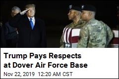Trump Pays Respects at Dover Air Force Base