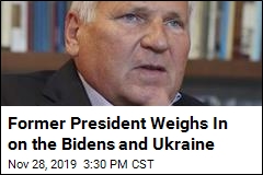Former President Weighs In on the Bidens and Ukraine