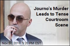 Journo&#39;s Murder Leads to Tense Courtroom Scene