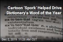 Cartoon &#39;Spork&#39; Helped Drive Dictionary&#39;s Word of the Year