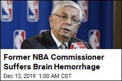 Former NBA Commissioner Suffers Brain Hemorrhage