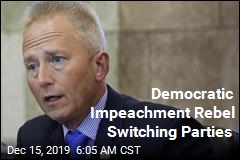 Democratic Impeachment Rebel Crossing the Aisle