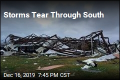 Storms, Tornadoes Strike South