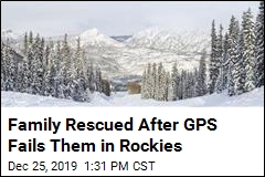 Family Rescued After GPS Fails Them in Rockies