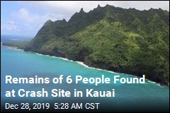 Remains of 6 People Found at Crash Site in Kauai
