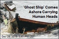 &#39;Ghost Ship&#39; Comes Ashore Carrying Grim Cargo