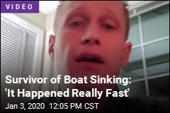Survivor of Boat Sinking: &#39;It Happened Really Fast&#39;