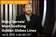 Ricky Gervais Mocks Hollywood&#39;s Epstein. Weinstein Ties