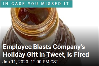 Employee Blasts Company&#39;s Holiday Gift in Tweet, Is Fired
