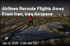 Airlines Reroute Flights Away From Iran, Iraq Airspace