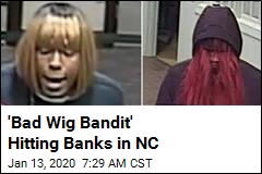 Bank Robber Has One Common Tell: Bad Wigs