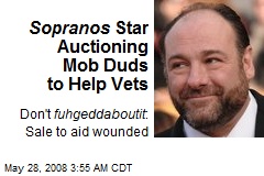 Sopranos Star Auctioning Mob Duds to Help Vets