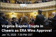 Virginia Capitol Erupts in Cheers as ERA Wins Approval