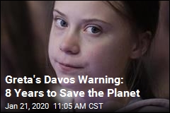 Greta&#39;s Davos Warning: &#39;Our House Is Still on Fire&#39;