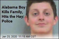 Alabama Boy Kills Family, Hits the Hay: Police