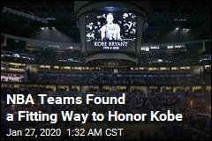 NBA Teams Found a Fitting Way to Honor Kobe
