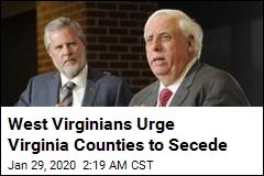 W. Va. Governor Urges Virginia Counties to Secede