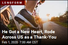 He Rode Across the US to Say Thanks for His Heart