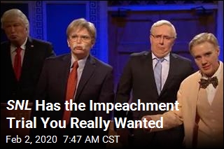 SNL Has the Impeachment Trial You Really Wanted