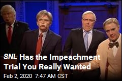 SNL Has the Impeachment Trial You Really Wanted