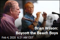 Brian Wilson: Boycott the Beach Boys