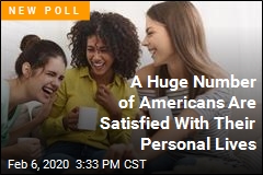 A Record Number of Americans Are Satisfied With Their Personal Lives