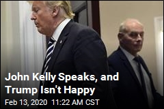 John Kelly&#39;s Comments Displease Trump