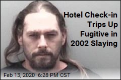 Hotel Check-in Trips Up Fugitive in 2002 Slaying