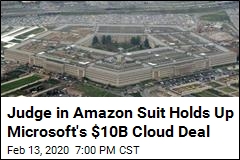Amazon Wins Suspension of Microsoft&#39;s Cloud Contract