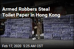 Knife-Wielding Gang Steals Toilet Paper in Hong Kong