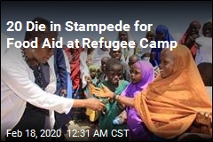 20 Die in Stampede for Food Aid at Refugee Camp