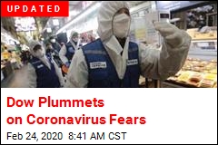 Dow Plummets 900 on Virus Fears