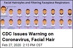 CDC Issues Warning on Coronavirus, Facial Hair