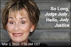 So Long, Judge Judy . Hello, Judy Justice
