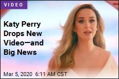 Katy Perry Drops New Video&mdash;and Big News