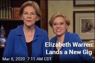 Elizabeth Warren Drops by SNL