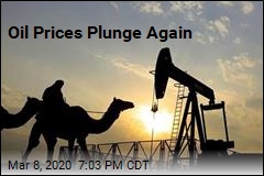 Oil Prices Take Another Plunge