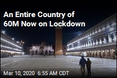 Italy Lockdown Now Covers Entire Country