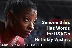 Simone Biles Is Not Impressed by USA Gymnastics&#39; Birthday Wishes