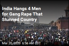 India Hangs 4 Men for Bus Rape, Murder