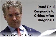 Rand Paul Responds to Critics After Diagnosis