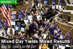 Mixed Day Yields Mixed Results