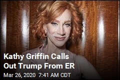 Kathy Griffin Calls Out Trump From ER