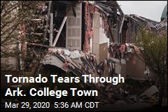 Tornado Tears Through Ark. College Town