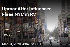 Influencer Getting Flak for Fleeing NYC in RV