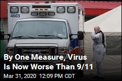 By One Measure, Virus Is Now Worse Than 9/11